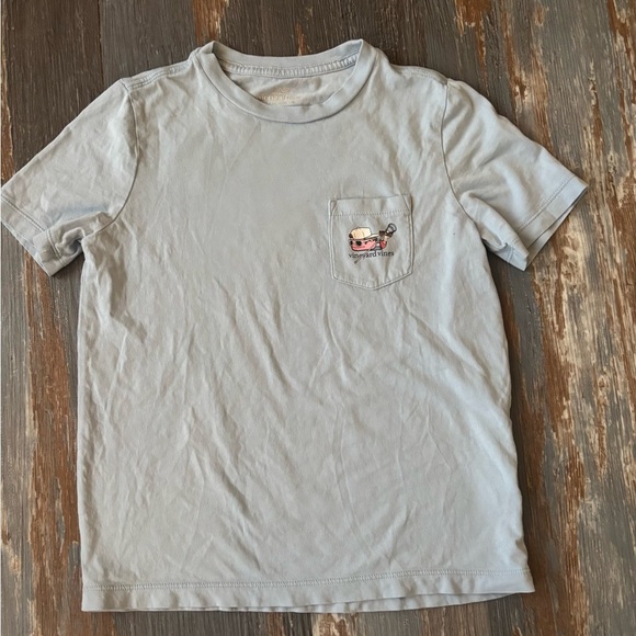 Vineyard Vines Boy Lacrosse Tshirt size 7 - Picture 1 of 3